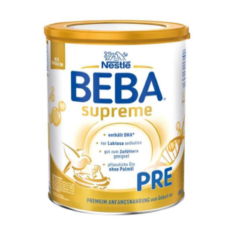 新版 德国雀巢BEBA至尊奶粉pre段 800g