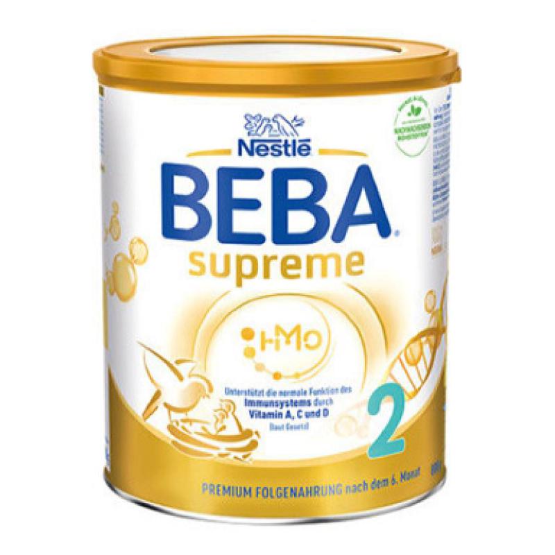 新版 德国雀巢BEBA至尊奶粉2段 800g