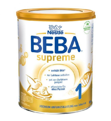新版 德国雀巢BEBA至尊奶粉1段 800g