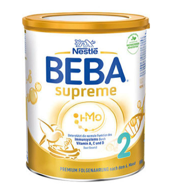 新版 德国雀巢BEBA至尊奶粉2段 800g